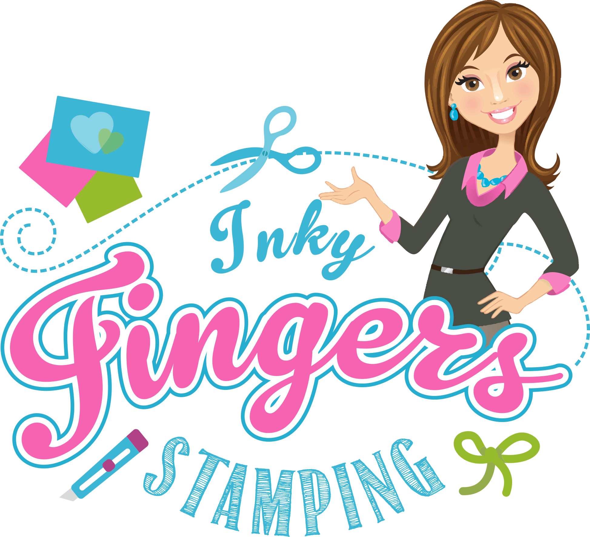 Inky Fingers Stamping